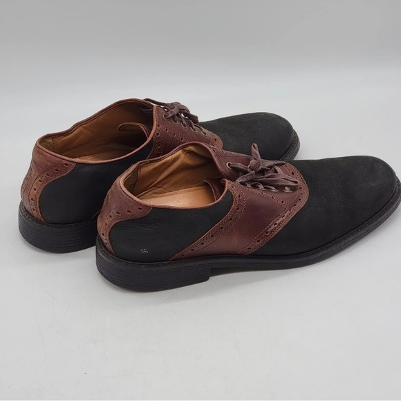 JOHNSTON & Murphy Mens Black 20-1635 XC4 Sheepskin Waterproof Oxford Shoes 9.5 main image 5